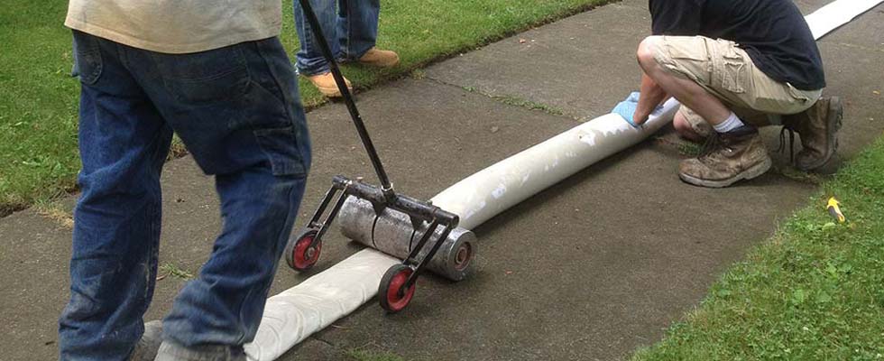 Repaired with Sewer Pipe Lining