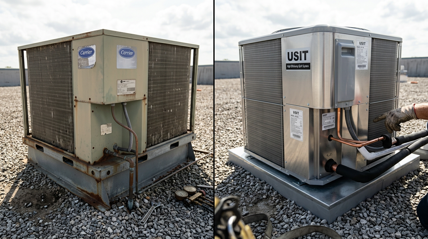 Commercial HVAC system repair and maintenance in Florida